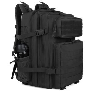 Ergonomischer Rucksack mit MOLLE-System, großem Fassungsvermögen und vielseitigen Funktionen für Outdoor-Aktivitäten, Reisen und tägliche Nutzung.