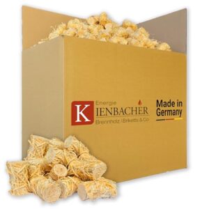 20 kg Holzwolle Anzünder natürliche Firestarter Kaminanzünder Grillanzünder Feueranzünder Fire Starter Bio-Anzünder für Grill, Pizzaofen, Smoker, Kamin & Ofen