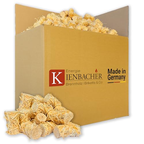 20 kg Holzwolle Anzünder natürliche Firestarter Kaminanzünder Grillanzünder Feueranzünder Fire Starter Bio-Anzünder für Grill, Pizzaofen, Smoker, Kamin & Ofen