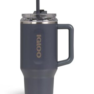 Isolierter Thermobecher aus Edelstahl, anthrazit, 440 ml - Auslaufsicher, Doppelwandig, Ideal für Büro, Reisen & Outdoor