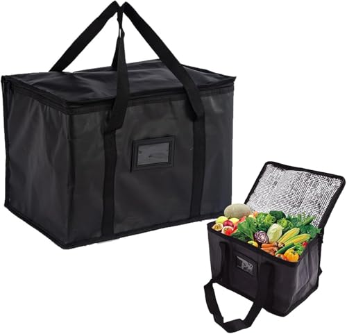 Kühltasche 70L Faltbar Picknicktasche Wiederverwendbar Isoliertasche für Outdoor Reisen BBQ Camping