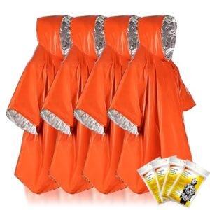 Wasserdichter Regenponcho für Trekking und Outdoor-Aktivitäten, wiederverwendbar und tragbar