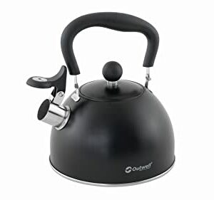 Outwell Unisex Kessel in Schwarz, 1,8 Liter für Camping und Outdoor-Touren