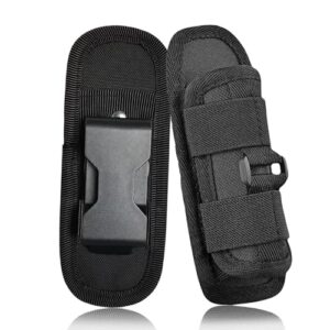 Taktischer Taschenlampehalter mit 360-Grad-Drehfunktion, ideal fuer Wandern, Jagen und Camping