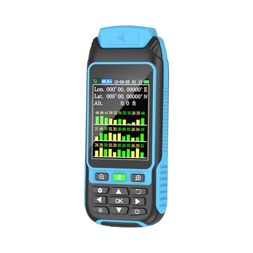 Handheld GPS Gerät zur Messung von Fläche, Entfernung und Steigung. Echtzeit-Positionierung von Länge und Breite. Daten können auf Computer exportiert werden.