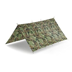 Helikon-Tex Supertarp - Polyester Ripstop US Woodland Unterstand für Outdoor-Aktivitäten wie Camping, Wandern oder Übernachten im Freien