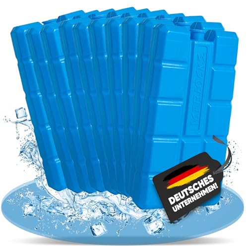 Kühlakkus für Lebensmittel, Getränke und Medikamente von NEMT, 200ml, 150x80x20mm, bis zu 12 Stunden Kühlzeit