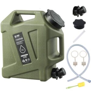 Tragbarer 12L Wasserbehälter mit Wasserhahn für Outdoor, Camping und Angeln - BPA-frei