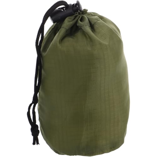 Regenmanteltasche aus Nylon mit Kordelzug und wasserdichter Aufbewahrungstasche für Camping, Wandern und Outdoor-Aktivitäten