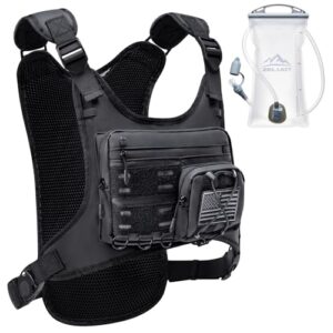 Ergonomische Laufweste mit 2-Liter Trinkflasche, reflektierender Weste für Damen und Herren zum Marathon- oder Trail-Running