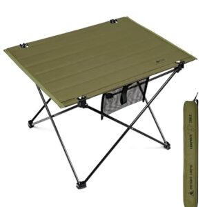 Klapptisch faltbar für Outdoor-Touren, Camping-Ausstattung und Gepäck mit Tragfähigkeit bis 30 kg
