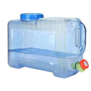 Camping-Wasserkanister mit Hahn aus Kunststoff, 18L Fassungsvermögen, sicherer Wasserbehalter für Outdoor-Aktivitäten und Notfallvorsorge