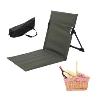 Ergonomischer Lounge Stuhl mit Rückenlehne, ideal für Garten, Terrasse, Reisen und Freizeit