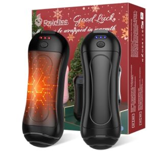 Elektrischer Handwärmer mit 6000 mAh-Akku, wiederaufladbarer Magnetikdesign, drei Temperaturen, perfekt für Outdoor und Camping