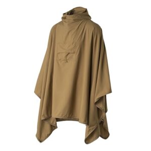 Helikon-Tex Swagman Schalponcho in Coyote-Farbe, ein wahrer Allrounder für Outdoor-Enthusiasten