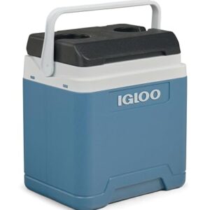 IGLOO IP27 Passiv-Kühlbox, 27 Liter eisblaue Thermobox für Freizeit, Beruf und Camping