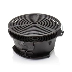 Petromax Feuergrill tg3, 3-in-1-Grill mit Kochstelle und Ofen, vielseitiges Gerät für perfekte Mahlzeiten zuzubereiten