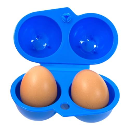 Reise-Eier-Container: Ein sicherer und hygienischer Weg, Eier während der Fahrt aufzubewahren.
