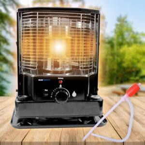 Petroleumofen Heizung ZT-85 mit Handpumpe für Petroleum L - leistungsstarker und effizienter Ofen ohne Strom - ideal für Garten, Garage oder Camping