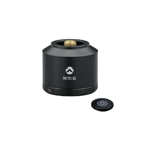 Nachfüllbarer Gaskanister für Camping und Outdoor-Aktivitäten, 15 g Gas, schwarz, leicht zu transportieren und kompatibel mit verschiedenen Brennstoffdosen