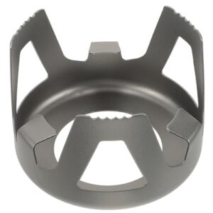 Brennerhalter für den Outdoor-Einsatz, stabil aus Aluminium-Legierung, leicht und kompakt, ideal für Camping, Wandern oder Jagen