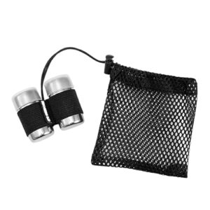 Gewürzdosen-Set aus Stahl für Camping und Reisen, 2 Stück mit Tasche, ideal für Picknick, Wandern oder Rucksack