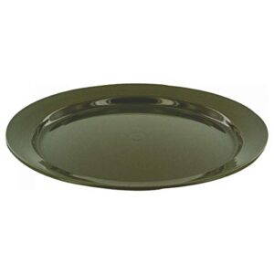 Highlander Flat Plate 24 cm, hochwertiger Kunststoffteller für das tägliche Essen, robust und strapazierfähig, ideal für die Spülmaschine und den Mikrowellenherd geeignet
