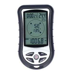 Multifunktionales Handheld Digitalkompass mit Höhenmesser, Meter und Thermometer-Funktionen für Outdoor-Aktivitäten