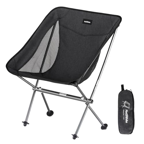 Ergonomischer Campingstuhl für Outdoor-Touren, ultraleicht und stabil, 150 kg Tragfähigkeit, ideal für Angeln, Picknicken und Wandern
