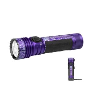 OLIGHT Seeker 4 Pro LED Taschenlampe, 4600 Lumen und 260 Meter Leuchtweite, USB-C wiederaufladbare Lampe für den Alltag und Outdoor