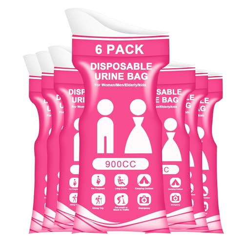 Urinella für Frauen, Einweg Urinbeutel für Camping und Reisen