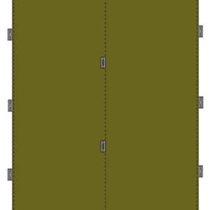 Tatonka Tarp 4 - Leicht, reißfest und wasserdicht. Mit getappten Nähten, Ösen, Abspannschlaufen und verstärkten Eckpunkten. Schützt vor Sonne, Wind und Regen.