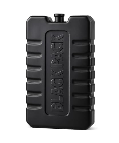 BPA-freie und recycelbare Kühlakkus-Lösung für Festivals und Camping - ToCi BLACKPACK 4er Set in Schwarz