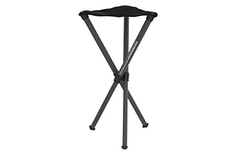 Klapphocker aus Aluminium mit Sitzhöhe 60 cm, belastbar bis 175 kg, ideal für Camping und Outdoor-Aktivitäten