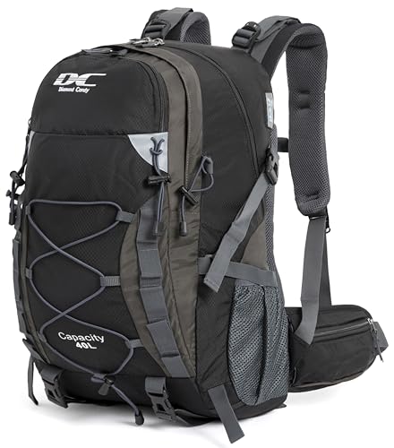 Wanderrucksack 40l Damen Herren Rucksack Wasserdicht Reiserucksack mit Regenschutz - einprägsame Ausstattung, praktische Funktionen und bequemlichkeit und Stabilität für Outdoor-Sportarten