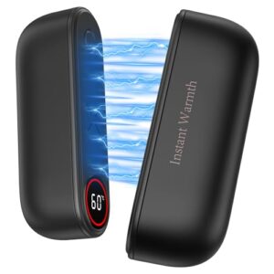 Elektrischer Handwärmer mit 3 Heizstufen, Langlebiger Akku und magnetischem Design für kalte Wintertage