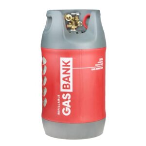 LPG Gasflasche 11kg mit OPD-Ventil - sichere Befüllung bis 80% auf LPG-Tankstellen für Wohnmobile, Camper & Outdoor