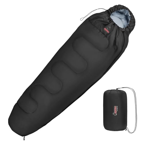 Ergonomischer Komfort, Wärmeliste -17° C, Reise Camping Trekking Outdoor Schlafsack