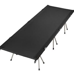 Avissimo XL Feldbett, Camping-Bett mit Aluminium-Gestell und Transport-Tasche, bis 150 kg belastbar