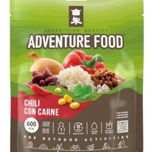 Chili Con Carne - Gefriergetrocknete Mahlzeit für Abenteurer und Outdoorspezialisten, Expeditionqualität