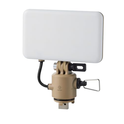 Outdoor-Lichter für Camping und Hiking, LED-Lampe mit Mini-Tripod und USB-Power, wasserdicht und staubresistent, 30-1000 Lumen