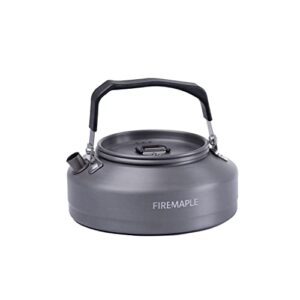 Camping-Wasserkocher mit Teekessel-Set aus hochwertigem Aluminium für Camping, Outdoor und Wandern. Perfekt für Kaffee und Tee auf der Freiheit.