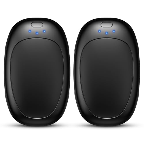 Elektrischer Handwärmer wiederverwendbar mit 3 Wärmestufen, tragbarer Handwärmer für Outdoor-Camping-Golf-Jagd