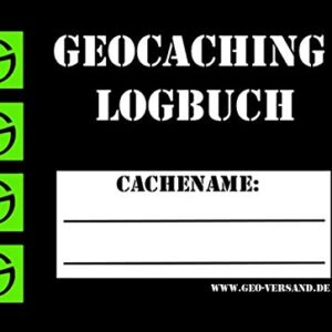 Geo-versand Logbücher für Geocaching: 10 Logbücher mit 80 Seiten pro Buch, ideal für die Dokumentation von Funden und Entdeckungen.