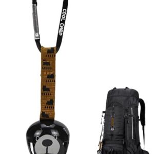 Anti Bär Glocken zum Aufhängen am Gürtel, leichte und lässige Geschenkidee für Wanderer oder Haustierbesitzer, praktisches Werkzeug für jeden Outdoor-Enthusiasten