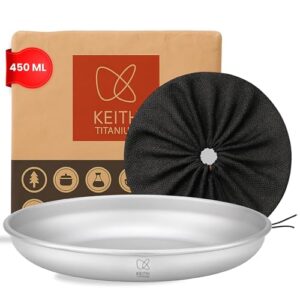 Camping-Teller mit gerollten Kanten und stapelbarem Design, ideal für Mahlzeiten im Freien