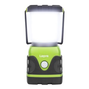 LED Campinglampe mit 4 Modi und Dimmfunktion, ideal für Camping und Notfälle, ultra helles Licht 1500 LM, batteriebetrieben