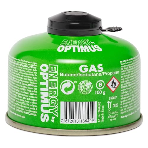 Hochwertige Gaskartusche für Outdoor-Kochen mit Butan, Isobutan und Propan-Mischung, Größe 100g