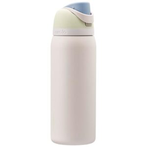 Isolierte Edelstahl Trinkflasche mit Strohhalm, 945 ml - BPA-frei für Sport, Fitness, Outdoor und Reisen