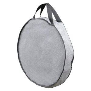 QSTDGVPW Outdoor-Camping-Aufbewahrungstasche für Gusseisenpfannen, tragbare Kocher-Aufbewahrungstasche, Ofentragetasche, große Oxford-Tasche mit Griff für Camping, Grillen, Picknick